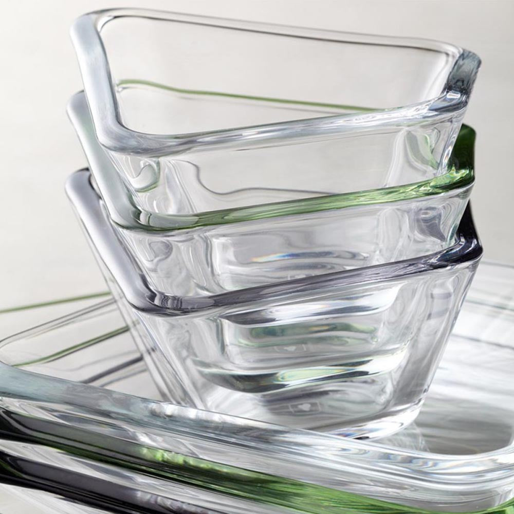 Leonardo Panarea Decorative Clear Glass Bowl 20cm