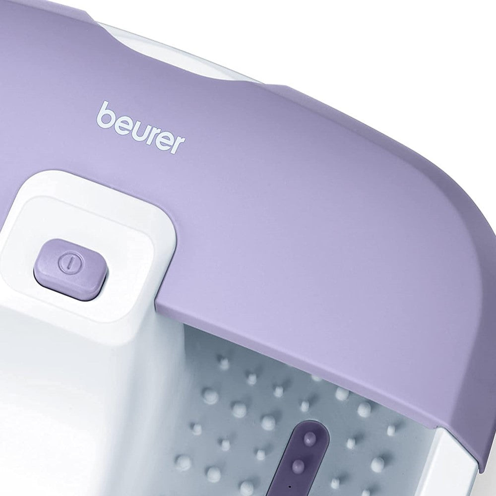 Beurer Foot Spa / Foot Bath: Warm Water, Bubbles, Vibration Massage FB 12