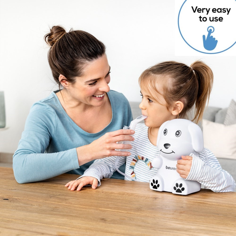 Beurer Nebuliser for Children in Child-Friendly Dog Shape Design IH 24 KIDS