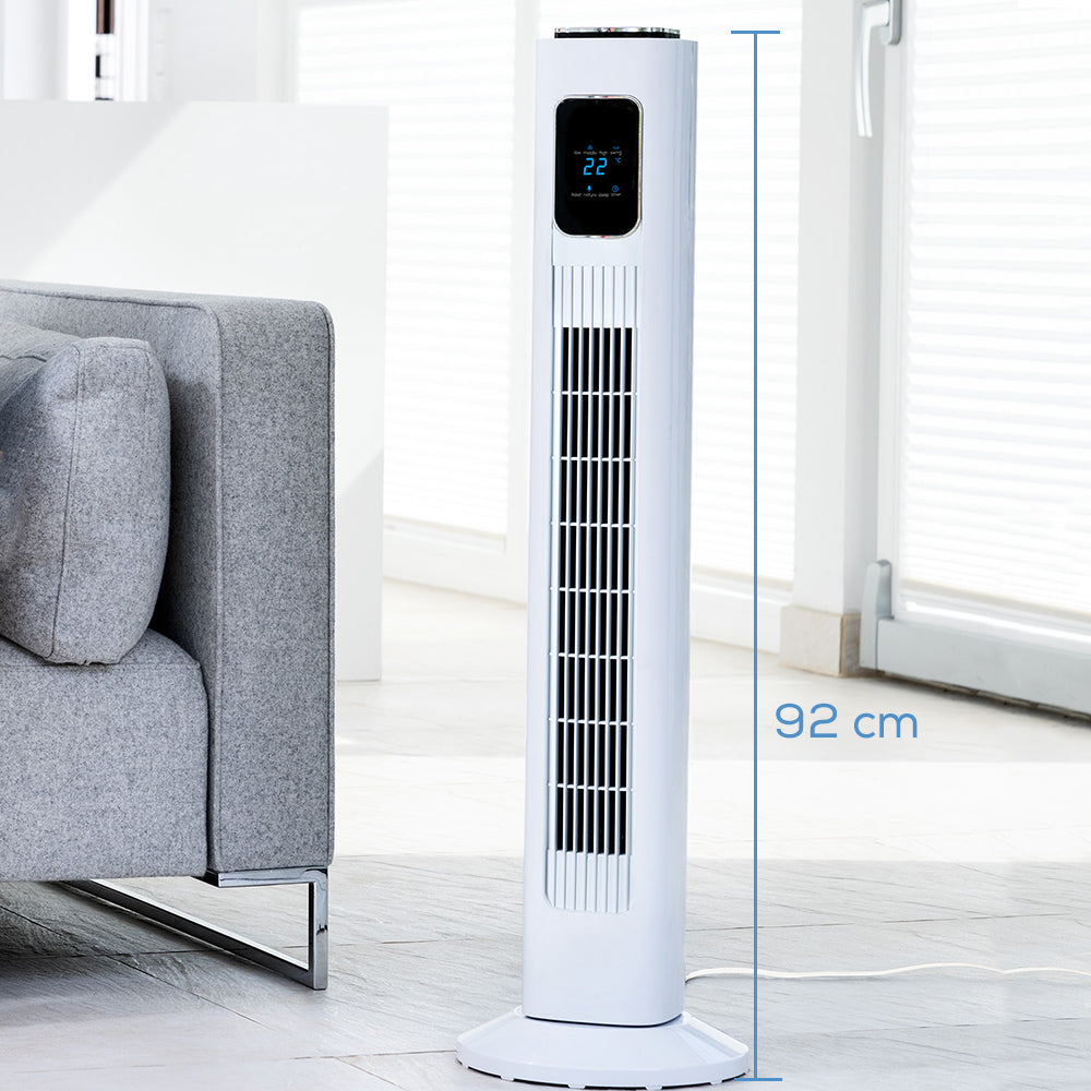 Beurer LV 200 Tower Fan with Swirling Air Flow - White