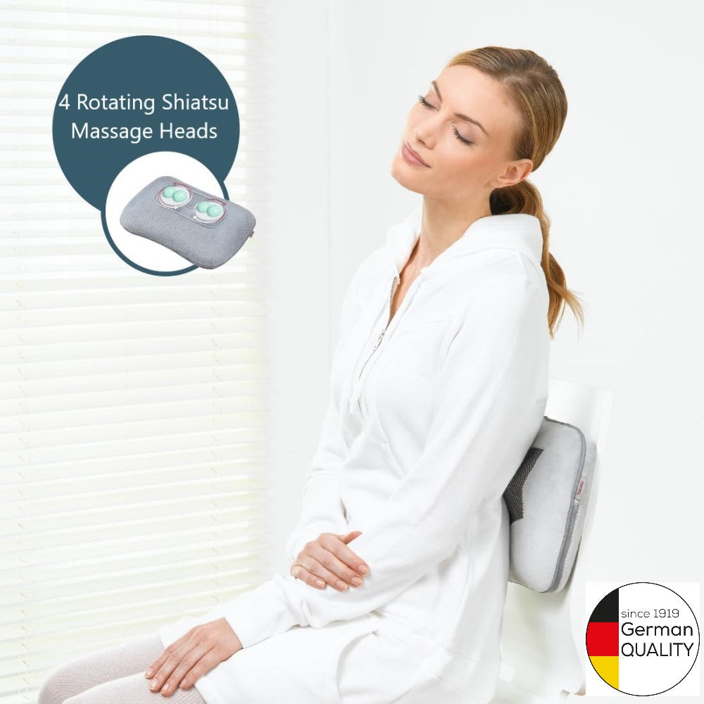 Beurer MG 145 Massage Cushion: Relaxing Shiatsu Back, Neck or Legs Massage