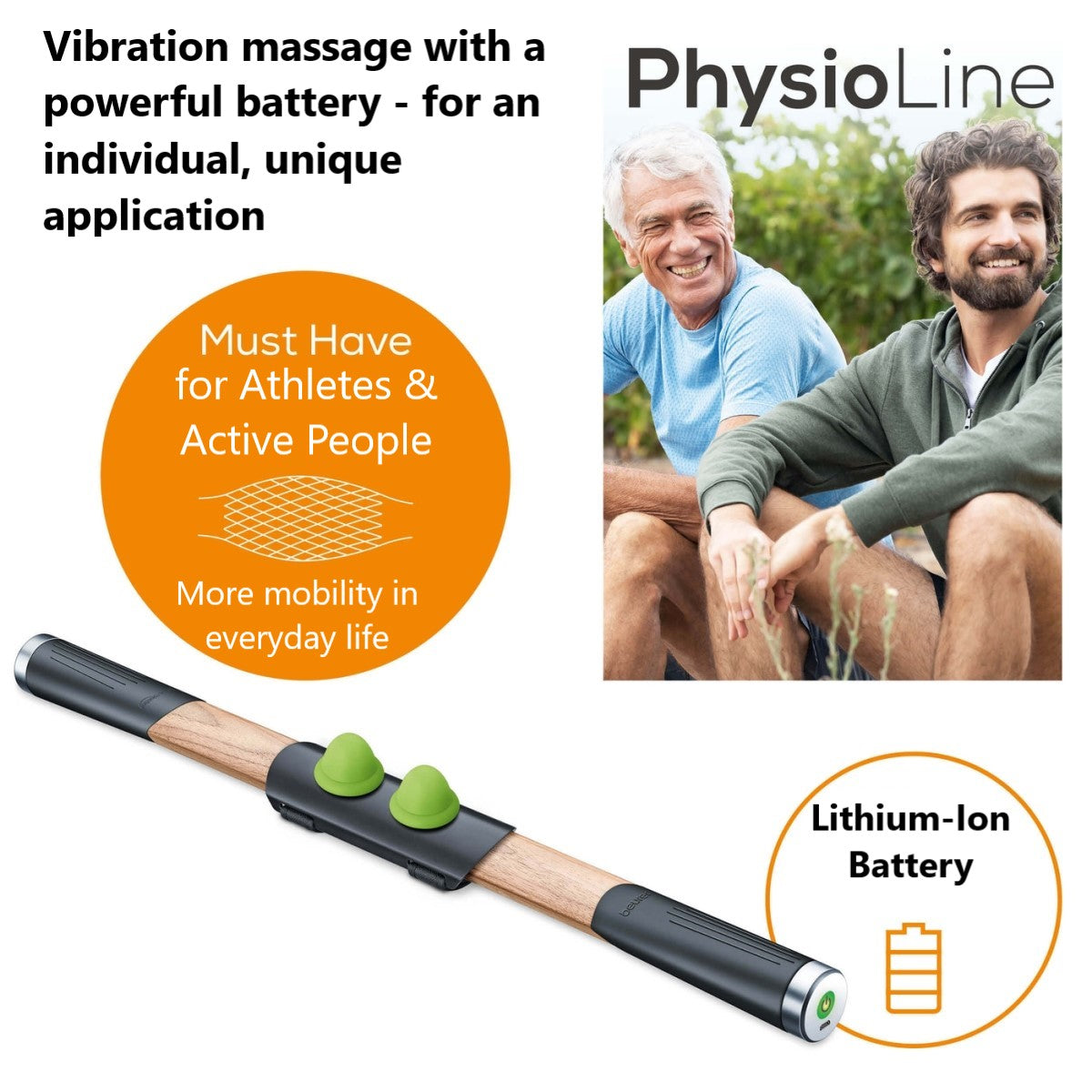 Beurer MG 850 Fascia Massager & Deep-ReleaZer: Loosen Fasciae Adhesions, Regenerate Muscle Tissue