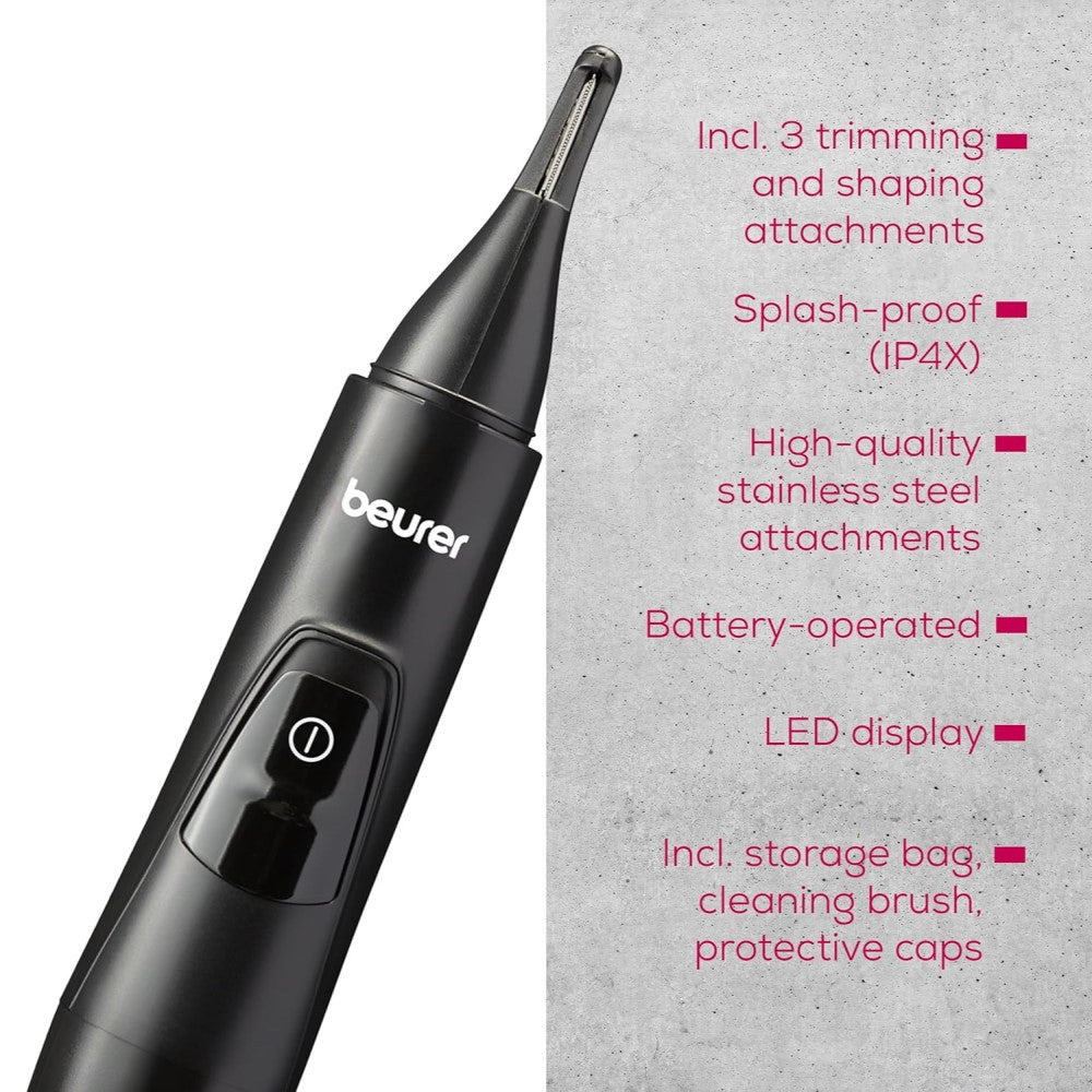 Beurer Precision Trimmer: Trim & Shape Eyebrows, Nose & Ear Hair MN2X