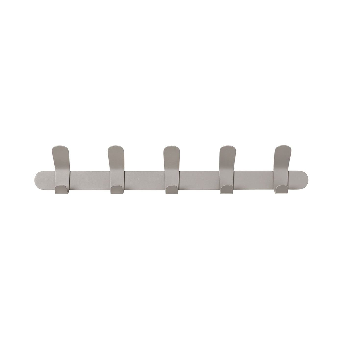 blomus Coat Rack with 5 Hooks in Dove Grey VENEA