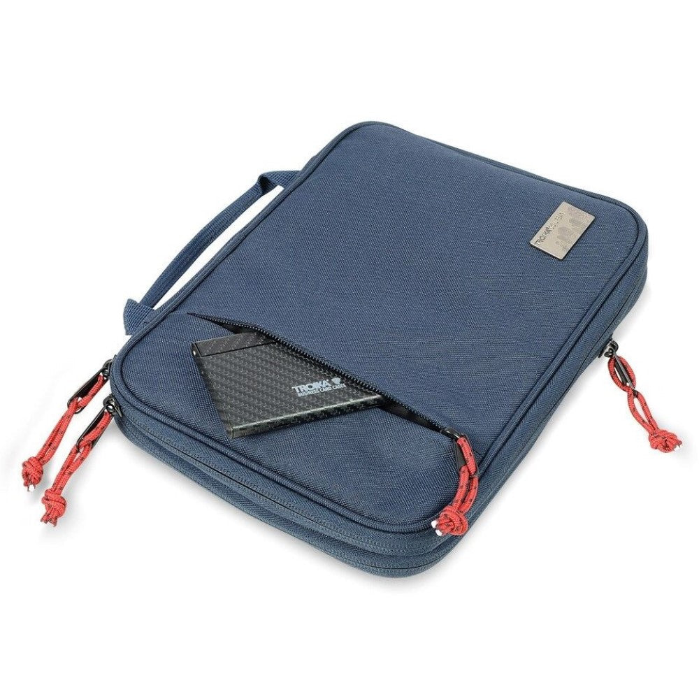 TROIKA Electronics Accessories Organiser GO URBAN TECH POUCH Dark Blue