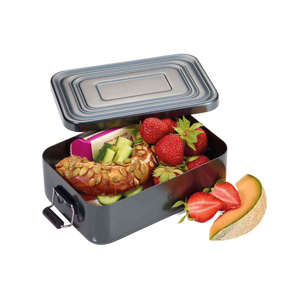 Troika Lunchbox with clip-lock aluminium