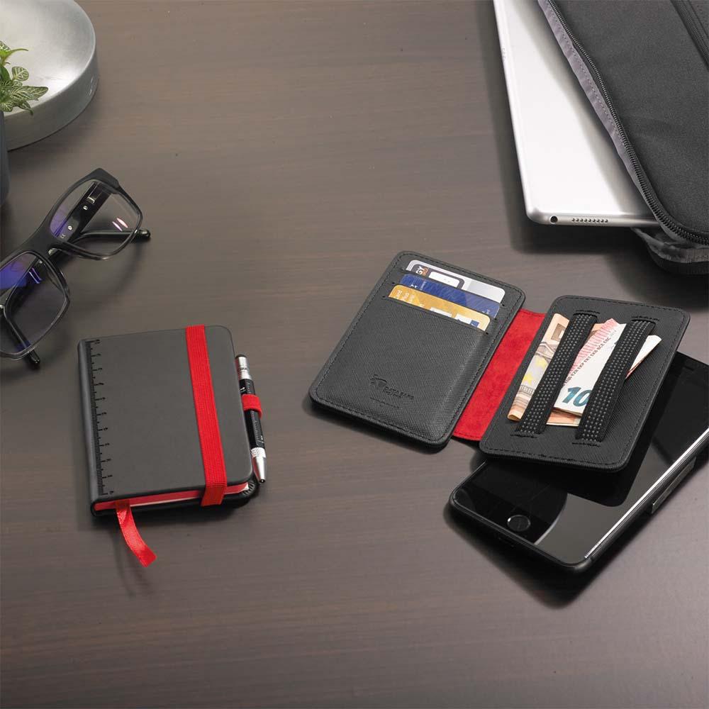 TROIKA Credit Card Case with Fraud Prevention 2-STRAP