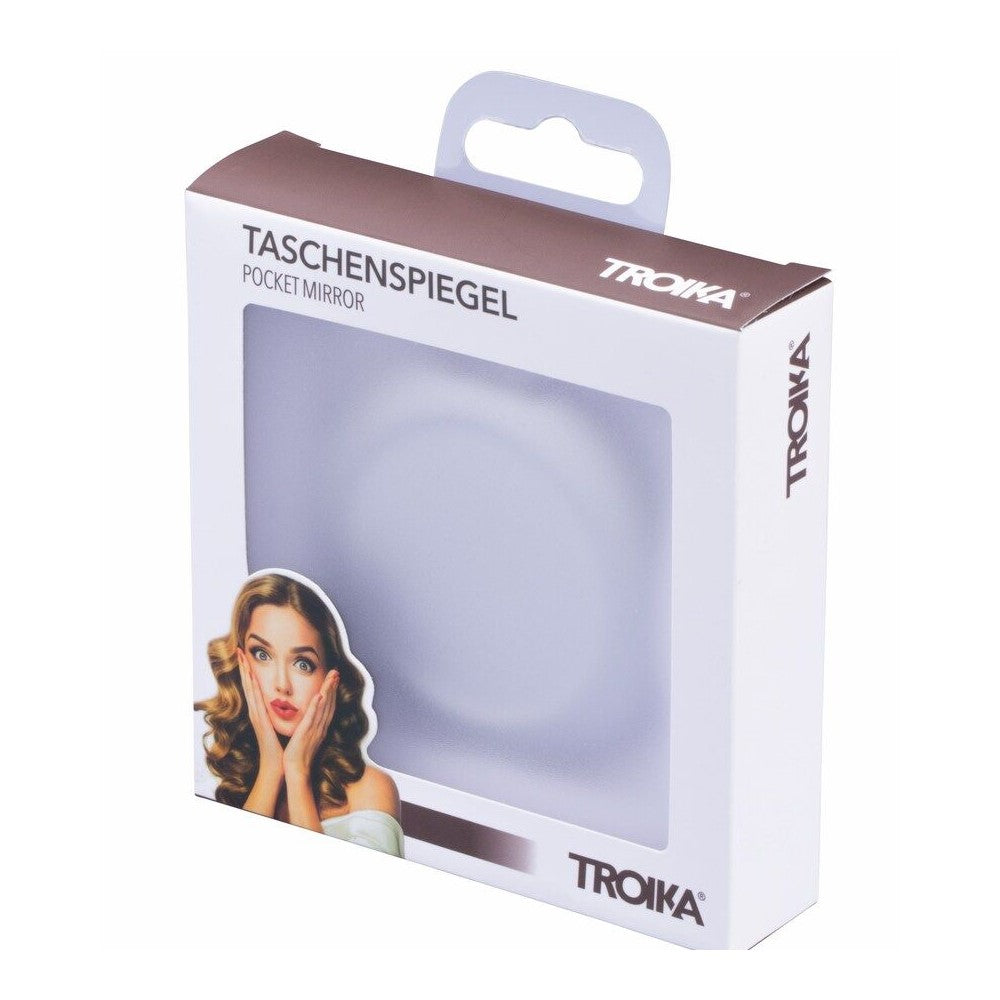 TROIKA Magnifying Handbag Mirror - Personalisable with your own Design