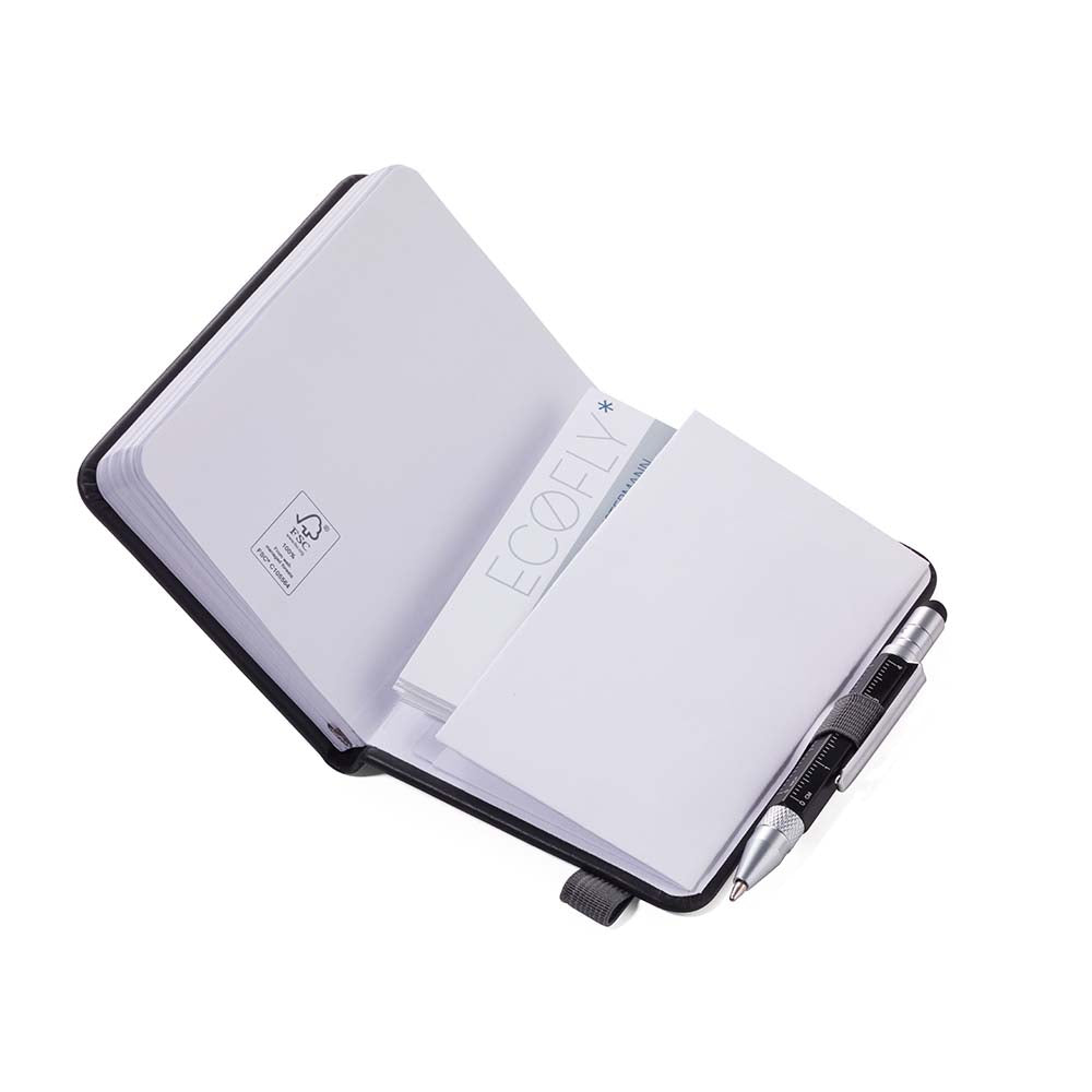 TROIKA Notepad DIN A7 with Multitasking Ballpoint Pen LILIPAD+LILIPUT Mint Green