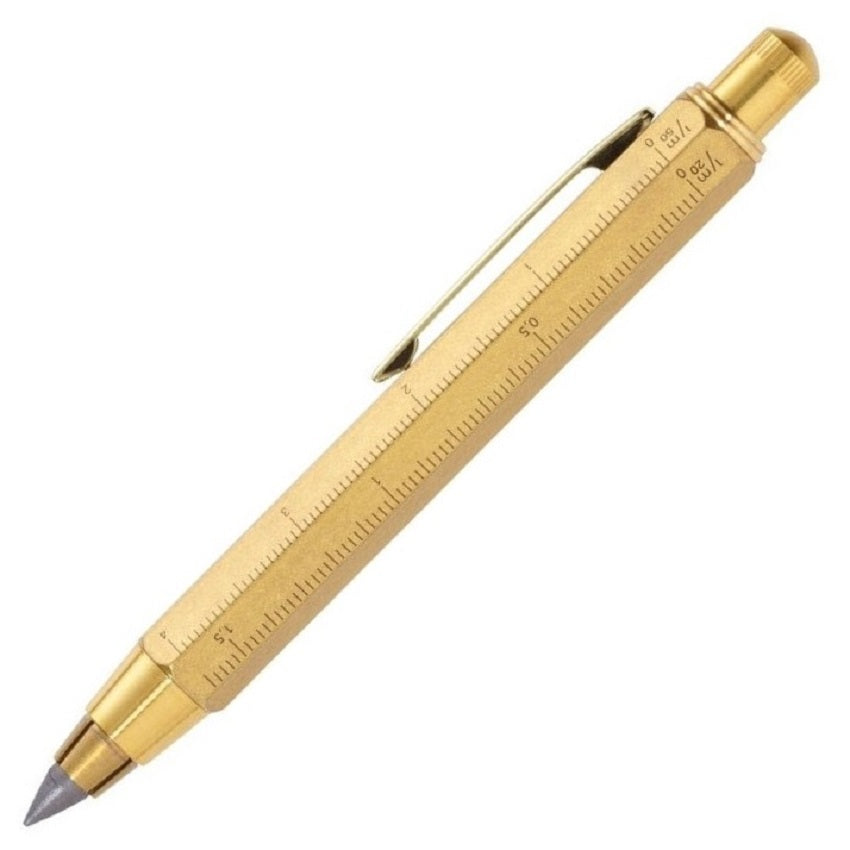 TROIKA Carpenter's Pencil Thick ZIMMERMANN 5,6 – Antique Brass Colour